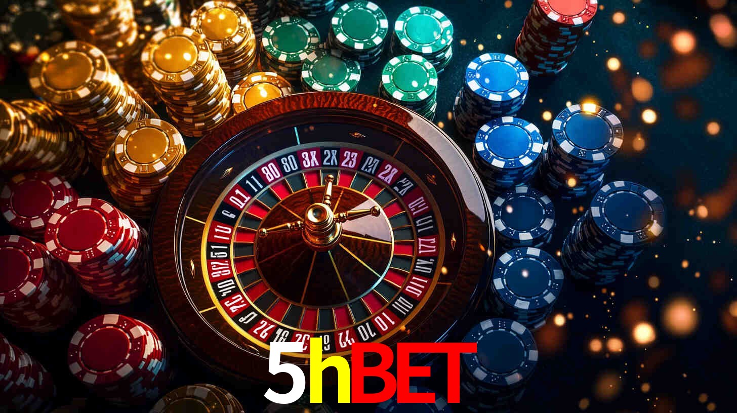 5hbet Logo - Bônus com Rollover Justo